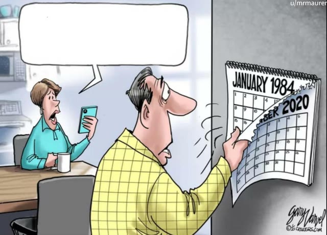 Mème « 1984 Calendar »
