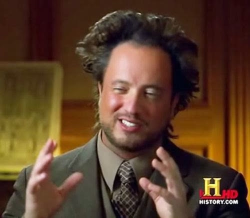 "Ancient Aliens" meme