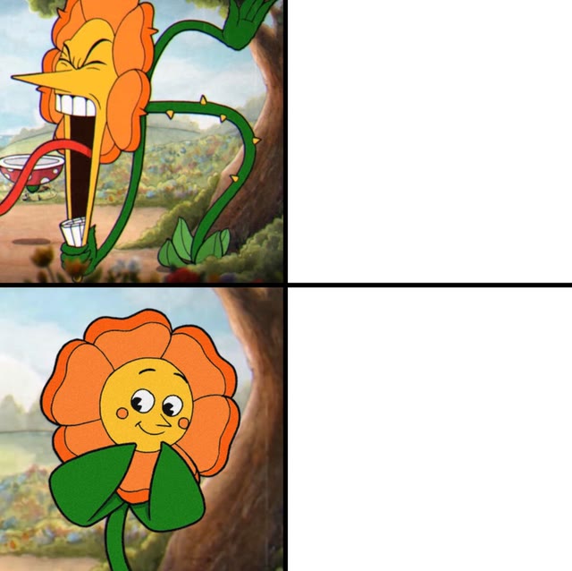Mème « Angry Flower »