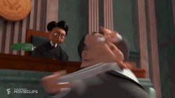 "Bee Movie Lawyer Tantrum" meme