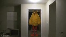 Mème « Big Bird Kicks Down a Door »