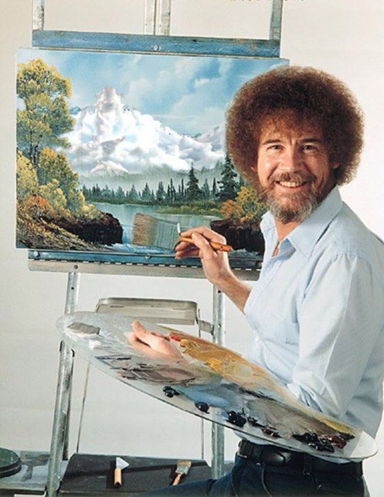 Mème « Bob Ross »