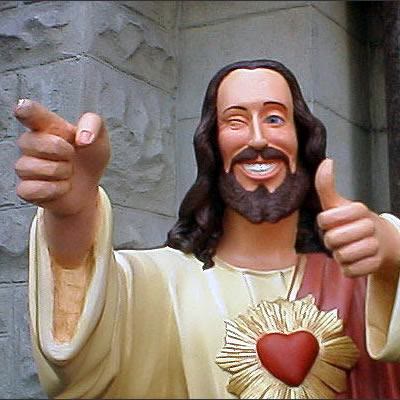 Mème « Buddy Christ »