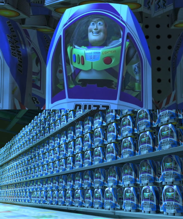 "Buzz Lightyear Clones" meme