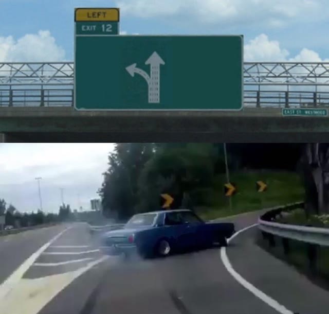 Mème « Car Drift Meme »