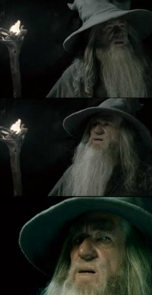 Mème « Confused Gandalf »