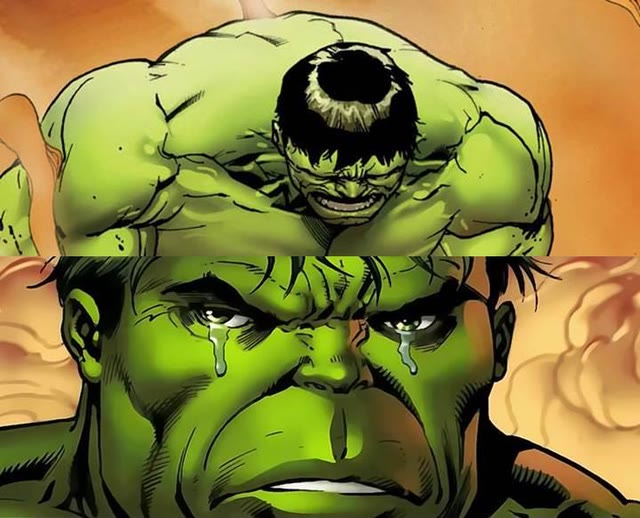 Mème « Crying Hulk »