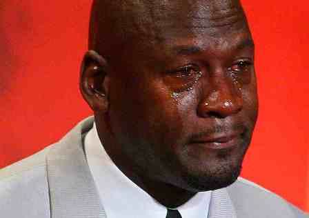 "Crying Michael Jordan" meme