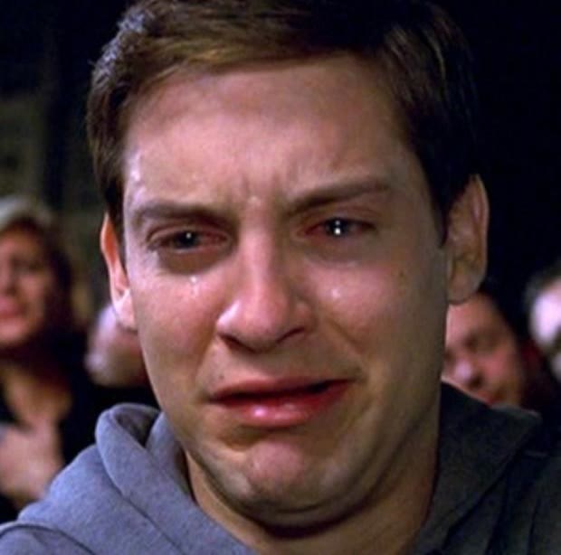 "Crying Peter Parker" meme