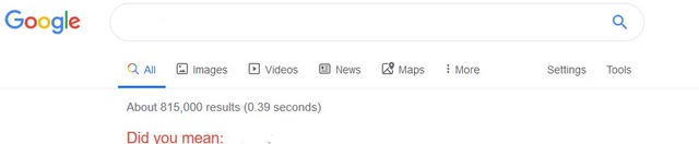 "Did You Mean?" meme
