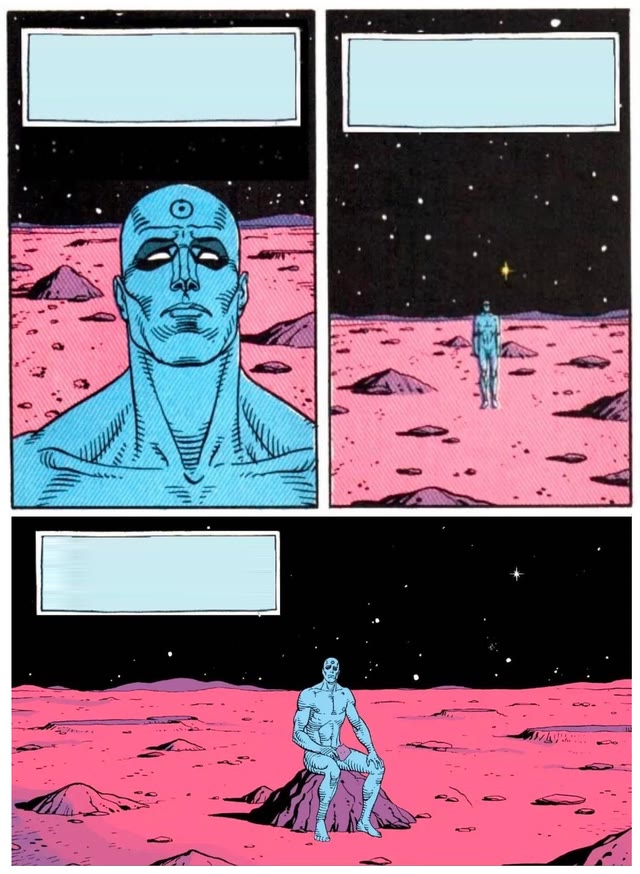 Mème « Doctor Manhattan It is 1985 »