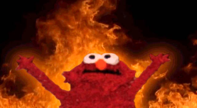 Mème « Elmo Fire »