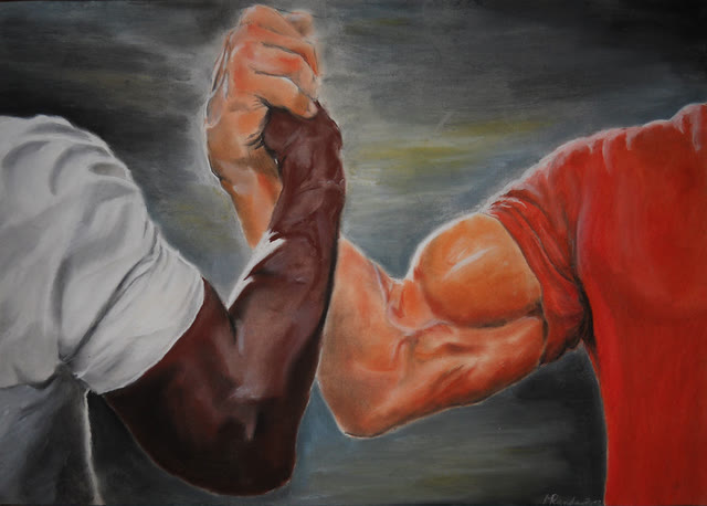 Mème « Epic Handshake »