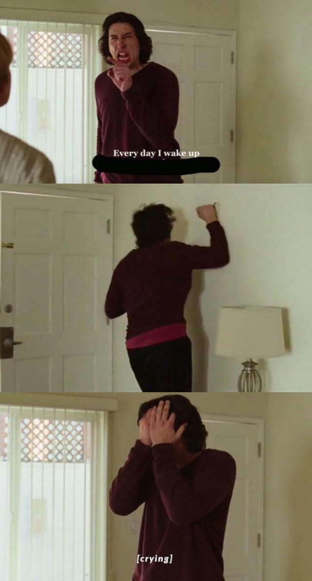 Mème « Every Day I Wake Up »