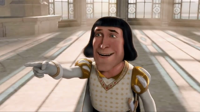 Mème « Farquaad Pointing »