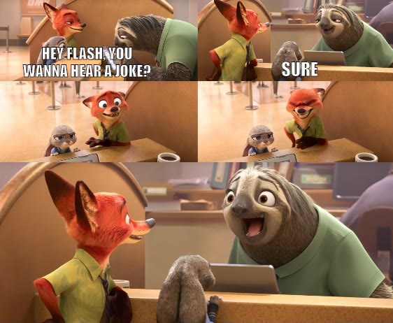 Mème « Flash the Sloth »