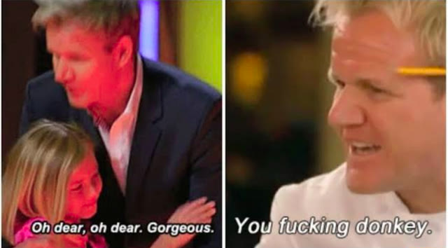 Mème « Gordon Ramsay Kids vs Adults »