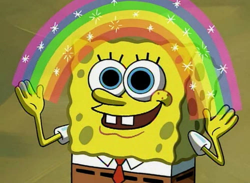 Mème « Imagination SpongeBob »