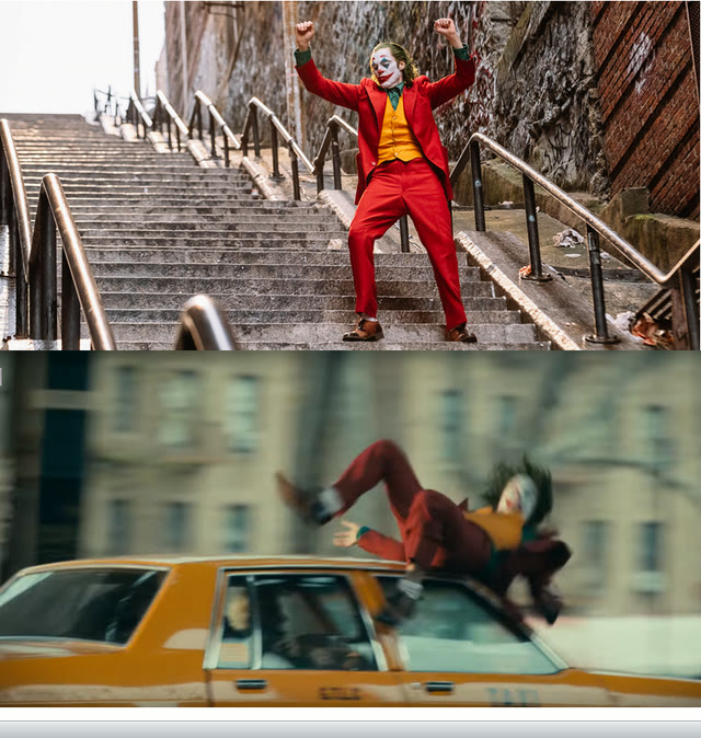 Mème « Joker Stairs »