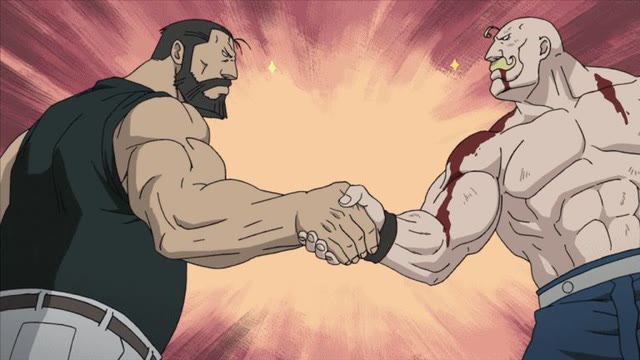 Mème « Manly Handshake »