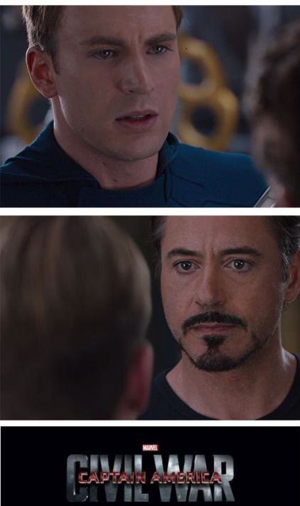 Mème « Marvel Civil War 1 »
