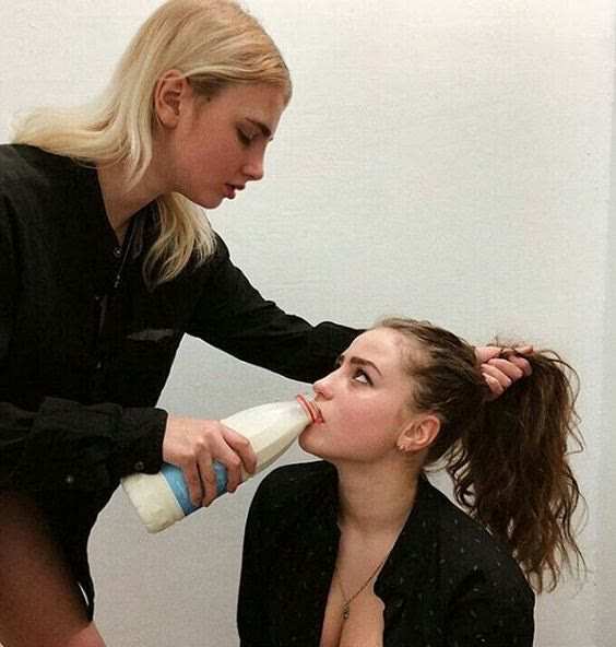 "Milk Girls" meme