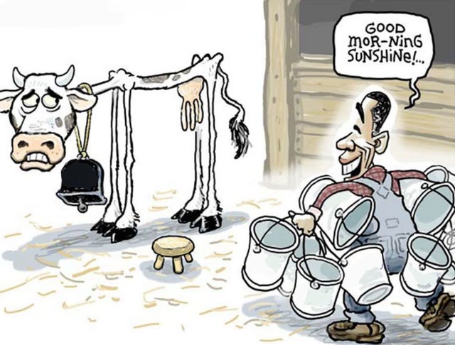 Mème « Milking the Cow »