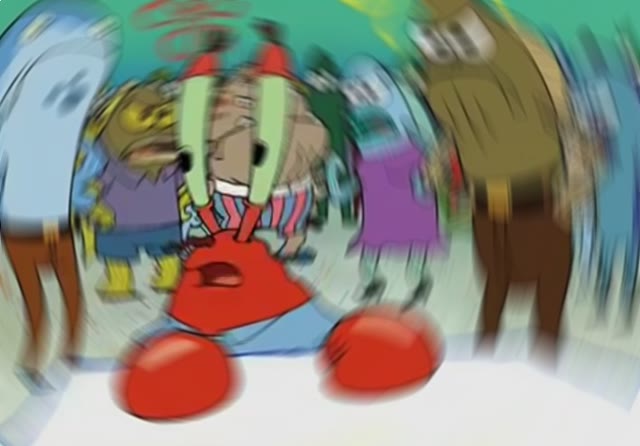 Mème « Confused Mr. Krabs »