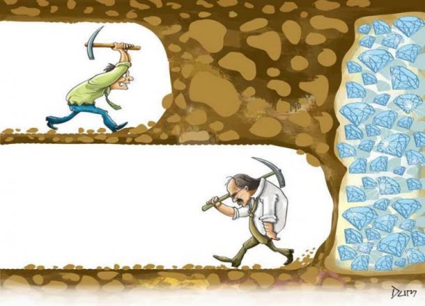 Mème « Never Give Up »