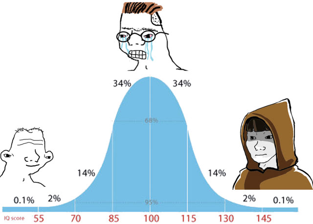 "Normal Distribution Meme" meme