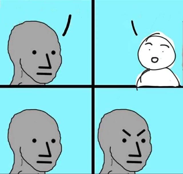Mème « NPC Meme »