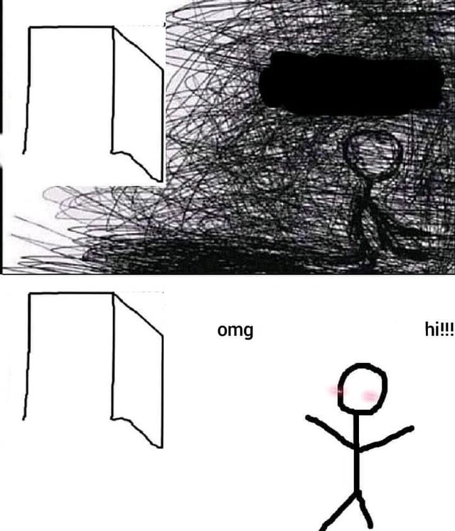 Mème « OMG Hi »