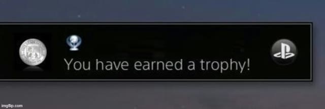 Mème « PlayStation Trophy »