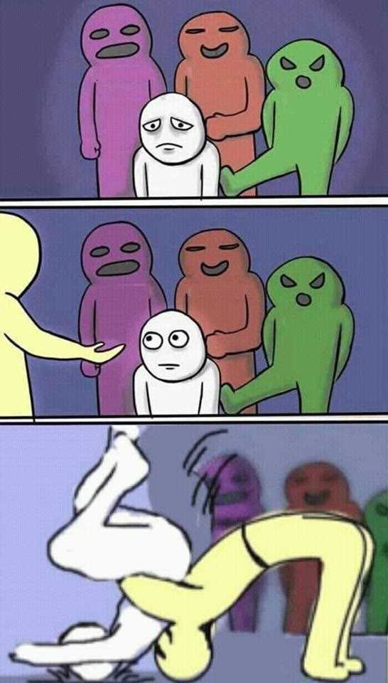 Mème « Problems Stress Pain »