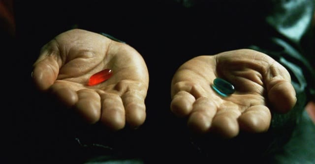 Mème « Red Pill Blue Pill »