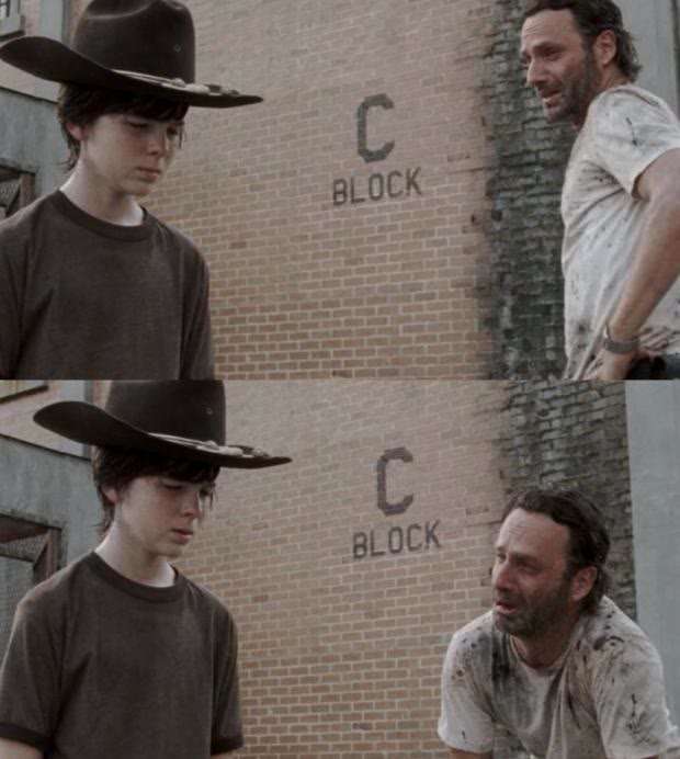 Mème « Rick and Carl »