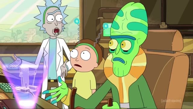 Mème « Rick and Morty-extra Steps »