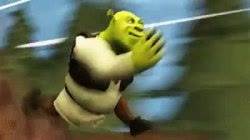 "Shrek Running" meme