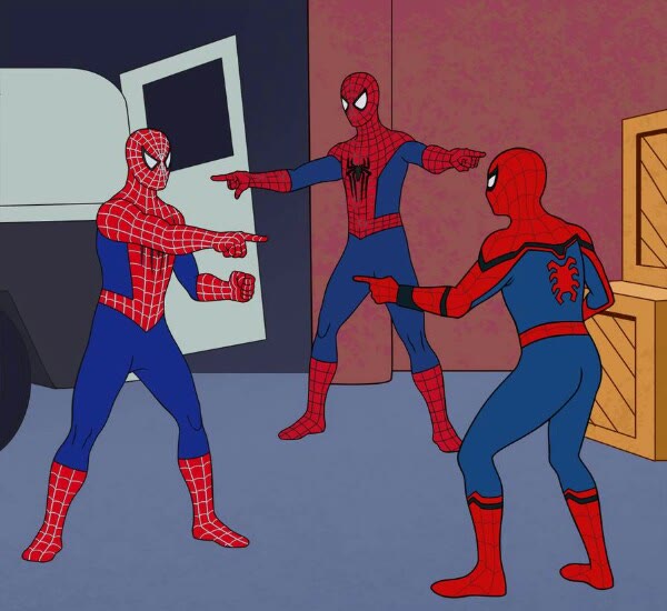 "Spider-Man Triple" meme