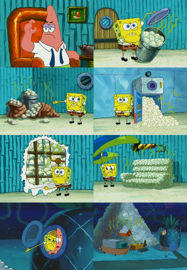 Mème « Spongebob Diapers Meme »