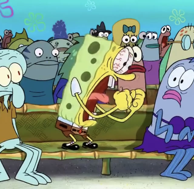 Mème « Spongebob Yelling »