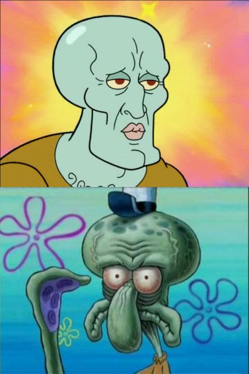 "Squidward" meme