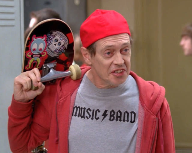 Mème « Steve Buscemi Fellow Kids »