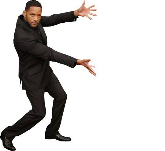"Tada Will Smith" meme