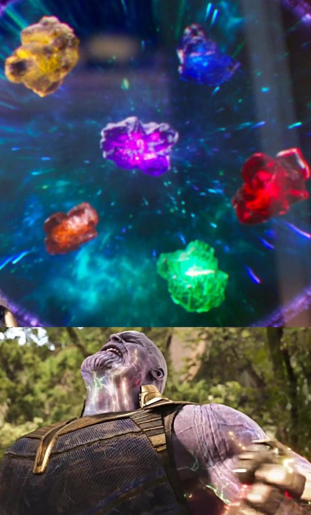 Mème « Thanos Infinity Stones »