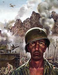 Mème « Thousand Yard Stare »