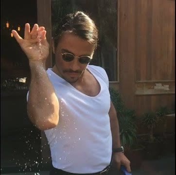 "Salt Bae" meme