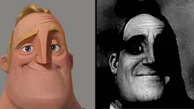 Mème « Traumatized Mr. Incredible »