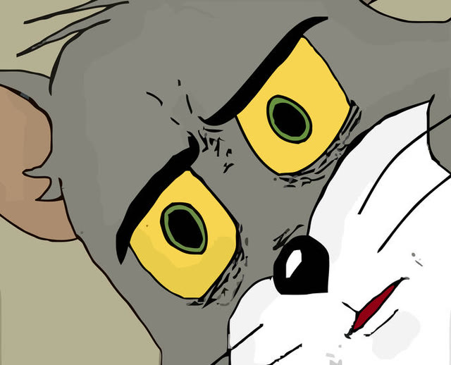 Mème « Unsettled Tom »