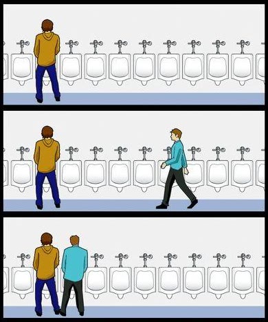 "Urinal Guy" meme
